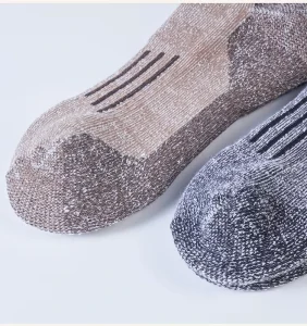 Outdoor Merino Wool Thickened Thermal Stockings Mountaineering Soft Skin Friendly Breathable Sports Socks for Men