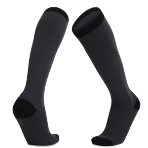 Outdoor Over the Knee Compression Socks Men and Women Spandex Marathon Running Socks Long Tube Thin Compression Calf Socks