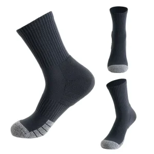 Outdoor Sports Terry Socks Mid tube Compression Fitness Sweat absorbent Towel Bottom Socks