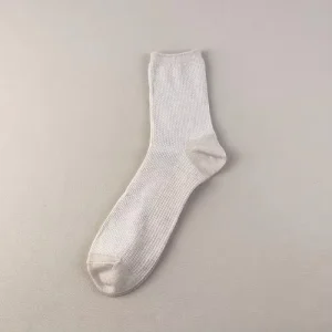 PA06 Warm Ladies Color Pure Socks Long Socks Winter and Cotton Autumn Styles for Women WW185