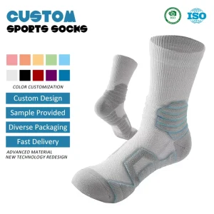 Performance Adult Cotton Thickened Towel Bottom Anti Slip Mesh Breathable Medias Baloncesto Chaussettes Sports Basketball Socks