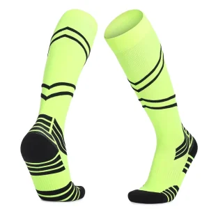 Performance Breathable Casual Spring Cushion Nylon Knitted Knee High Custom Men Compression Sports Socks