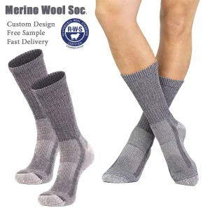 Performance Men’s Trail Pack Medium Weight Crew Hiking Socks
