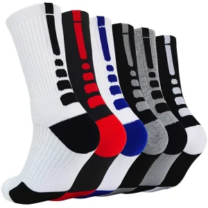 Performance Sports Socks and Crew Socks Custom Elite Basketball Athletic Sport Adults Autumn Knitted Soccer Socks