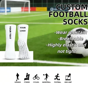 Personalized Cotton Soccer Socks Custom High Quality Professional Football Socks for Daily Training