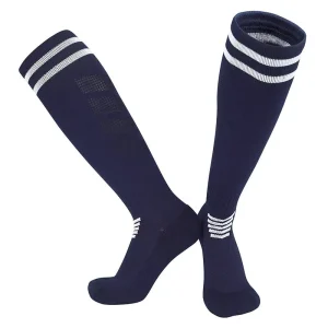 Personalized Logo Knee High Breathable Compression Soccer Socks Unisex for Sports