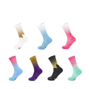 Personalized ODM Comfortable Terry Breathable Elite Basketball Socks Thick Towel Bottom Grip Cushion Socks for Customization