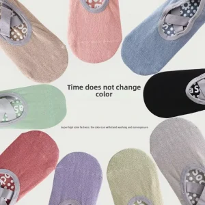 Pilates Silicone Non slip Professional Fitness Sports Women’s Spring Dispensing Instep Cross Strap Socks Dancing Yoga
