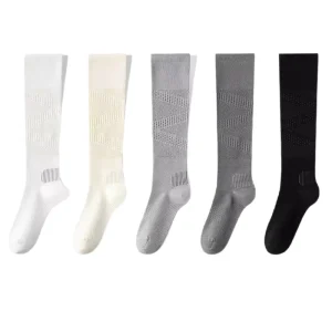Polyester Compression Sports Calf Socks for Running Badminton Athletic Training