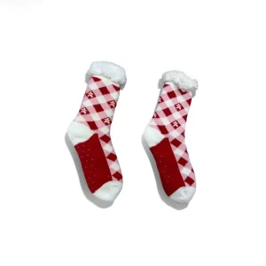 Premium Crew Compression Fashion Cartoon Cabin Socks for Girls Daily Use