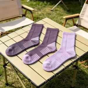 Premium Soft Wool Sports Socks Custom Fashion Design for Cycling Outdoor