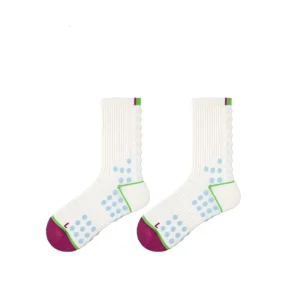 Premium Terry Crew Socks Women’s Cushioned Running Socks for Gym Training