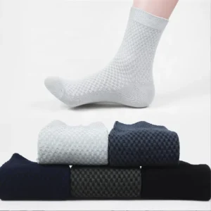 Price Bamboo Socks Men Luxury Odorless Socks Men Work Business Socks With Box Gift Package