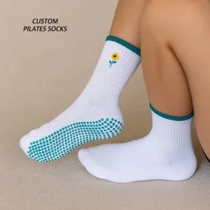 Print Custom Crew Embroidery Custom Socks Men Cotton Sport Trail Running Socks Yoga Socks for Women