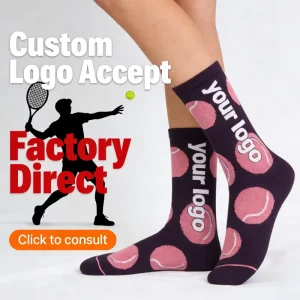 Private Label Custom Children’s Baseball Socks Crew Anti Odor Quick Dry Cotton Blend Outdoor Sports Team Athletic Training