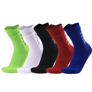 Professional Anti-slip Crew Polyester Football Socks Men’s Towel Bottom Thickened Breathable Training