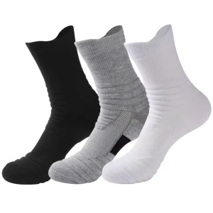 Professional Basketball Adult Sports Breathable Socks Mens Sports Elite Basketball Socks