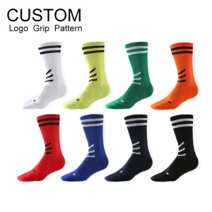 Professional Basketball Socks Custom logo Mens Thick Terry Bottom Badminton Sports Crew Socks Running Anti slip Socks Low Moq