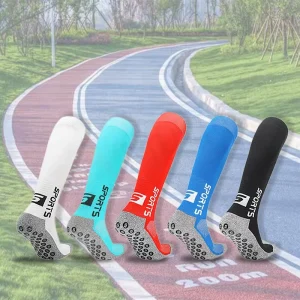 Professional Crew Cuff Quick drying Sports Training Socks Youth Football Compression Socks Non slip Knee High Thick