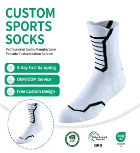 Professional Crew Training Basketball Socks for Men American Style Elite Running Towel Bottom Winter Anti-Bacterial Thick