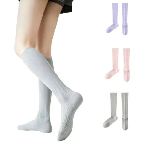 Professional Custom Sport Sock Crew Anti Slip Socks Grip Yoga Cotton Custom Men’s Sports Socks