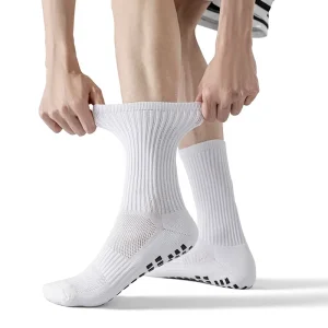 Professional Football Training Sports Socks Mesh Sweat Absorbing Breathable Standard CREW Shock Absorbing Non Slip Autumn