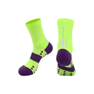 Professional Marathon Compression Running Socks High Tie Men’s Women’s Crew Sports Breathable Anti Bacterial Socks