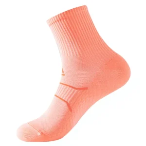 Professional Marathon Running Socks Unisex Mid-Calf Non-Slip Terry Cloth Bottom Breathable Compression Athletic Socks