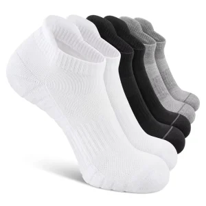 Professional Men’s Ankle Socks With Cushion Low Cut Athletic Sports Socks for Women Men