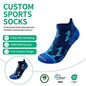 Professional Men’s Crew Casual Socks Autumn Anti-Bacterial Knitted Standard Thickness for Marathon Running