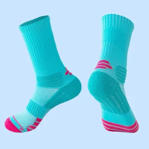 Professional Men’s Extra Large Thick Mid-calf Socks Sports Socks Basketball Running Training Socks