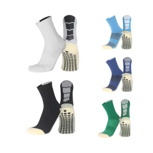 Professional Men’s Football Soccer Ankle Sports Socks Non Slip Running Socks Printed Autumn Knitted Quick Dry Cuff Body