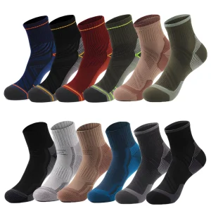 Professional Merino Wool Socks for Adults Breathable Knitted Running Socks Non Slip Wear Resistant Thickened Towel Bottom