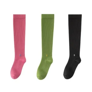 Professional Muscle Energy Sports Compression Socks for Women with Strong Elasticity and Compression Slimming Long Tube Socks