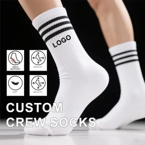 Professional Quick Dry Crew Men Dress Socks Men Cotton Sport Socks Custom Sport Socks