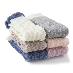 Professional Sock Manufacturer Warm Thermal Socks Fuzzy Soft Winter Home Office Outdoor Use B2B