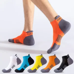 Professional Sports Socks Shallow Mesh Breathable Sweat Absorbing Fitness Running Compression Socks
