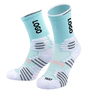 Professional Sports Socks for Men Women Running Athletic Sock Sweat Absorbent Towel Bottom Sports Socks Custom Logo
