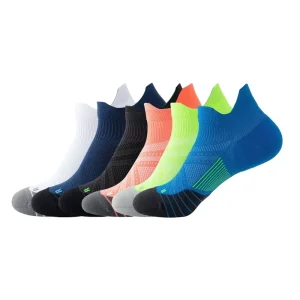 Professional Spring Sports Socks Men Women Low Cut Fitness Running Anti Bacterial Non Slip Wear Resistant Ankle Knitted