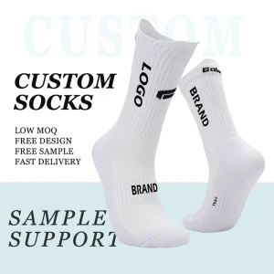 Professional Unisex Sport Sock Design Custom Sports Running Socks for Spring Season Bottom Cuff Factory