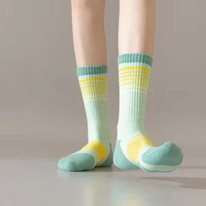 Professional Women’s Crew Length Casual Solid-color Daily Use Body Logo Ankle Socks