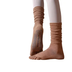 Professional Yoga Anti-Slip Socks Universal for Equipment and Floors Balance Support for Pose Training
