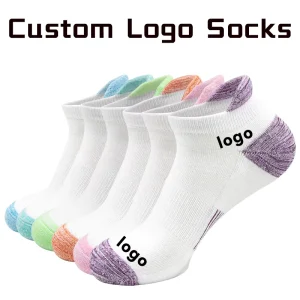 Quick Dry Breathable Crew Terry Short Seamless Youth Athletic Socks Autumn Outdoor Sports Tennis Badminton Professional Training