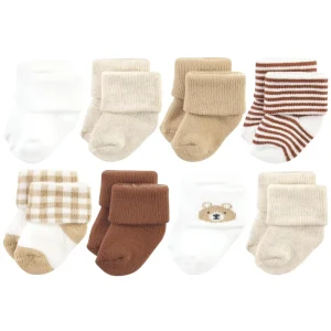 Quick Dry Cotton First Birthday Socks Breathable Knitted Terry Sole Non Slip Anti Bacterial Cute Ankle High with Personalization