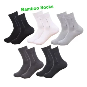 Quick Dry New Fashion Breathable Sock Men Bamboo Crew Socks