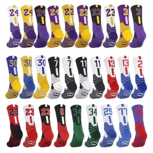 REMOULD Custom Made Cotton Crew Grip Socks Unisex Thick Professional Basketball Sports Socks Custom logo