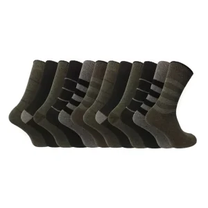 REMOULD Custom Thick Bamboo Work Socks Cotton Feet Support Work Socks Men Heavy Duty