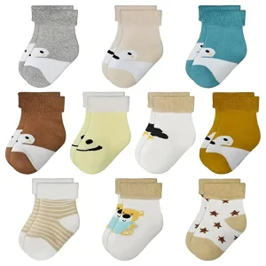 REMOULD Custom logo Anti slip Newborn Baby Socks Anti slip 0-3 Months 6-12 Months Cotton Baby Grip Socks for Boy Girl
