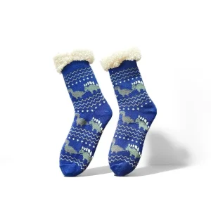 Ready to Ship Anti-slip Fashion Polka Dot Lounge Socks for Women