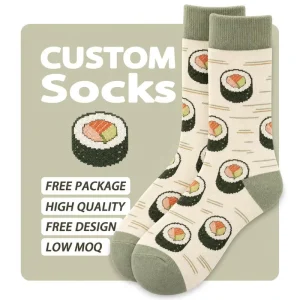 Reinforced Heel Toe Athletic Custom Socks For Teams for Running Training and Sports